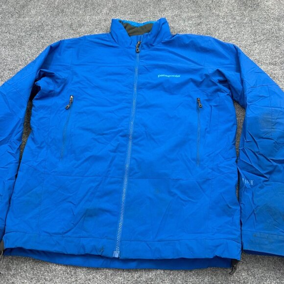 Patagonia Solar Wind Windstopper Jacket Primaloft Insulated Blue Men’s Medium M - Picture 3 of 16
